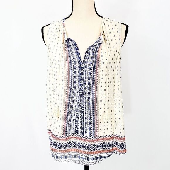 Collective Concepts Tops - Collective Concepts Boho Tassel Top